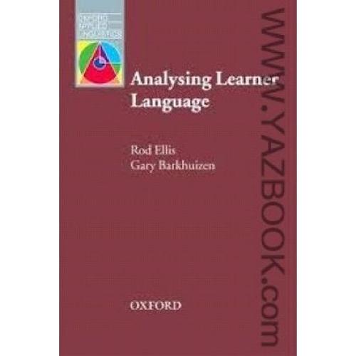 ANALYSING LEARNER LANGUAGE