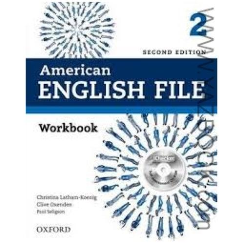 AMERICAN ENGLISH FILE 2-ویرایش دوم +CD+WB