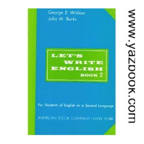 Lets Write English book2