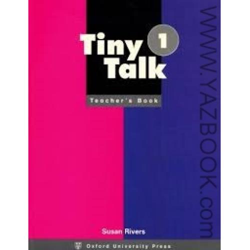 TINY TALK1-TEACHER BOOK