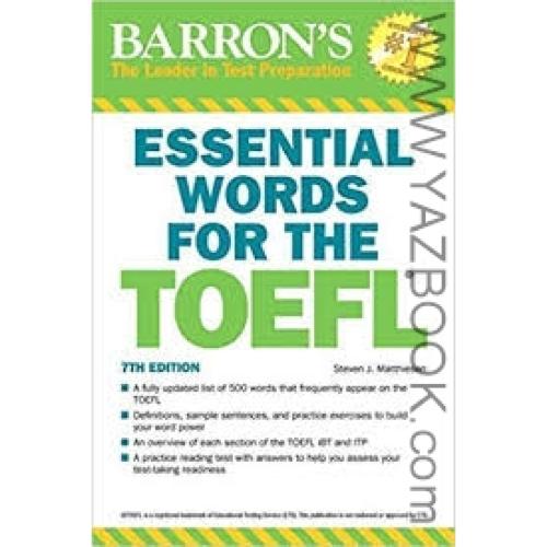ESSENTIAL WORDS FOR THE TOEFL-BARRONS111179