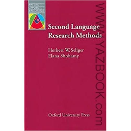Second Language Reasearch Methods-Seliger/Shohamy