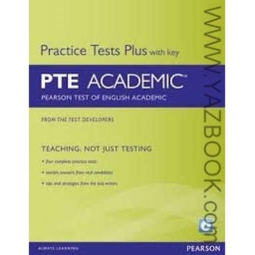practice tests plus with key PTE academic