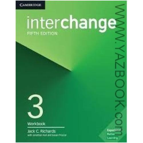 inter change 3-ویرایش پنجم با کتاب کار و سی دی