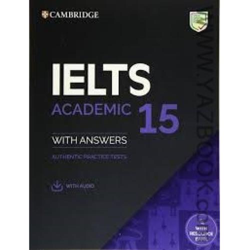Cambridge English IELTS 15 Academic