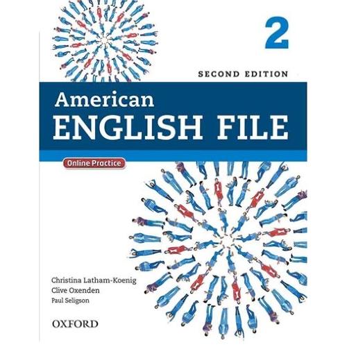 AMERICAN ENGLISH FILE 2-ویرایش دوم +CD+WB.وزیری