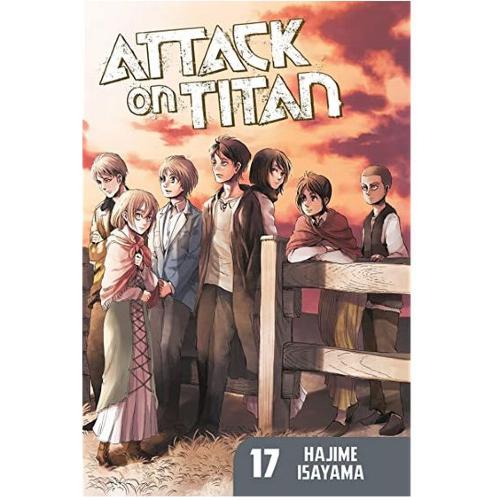 اورجینال مانگا Attack on titan 17