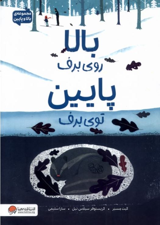 بالا روی برف پایین توی برف