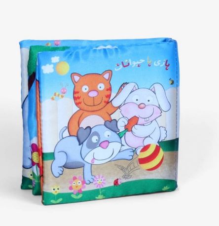 کتاب پارچه ای بازی حیوانات